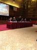 Abertura do XVII CONPPREV / I INTERNAE - da esquerda pra direita: Patricia Marzaro - Titular de Direito Público da Univ de Pádua, José Geraldo de Souza Júnior - Reitor da UNB, Giuseppe Zaccaria - Reitor da univ de Pádua, Maria do Rosário Cizzuto Quadri -