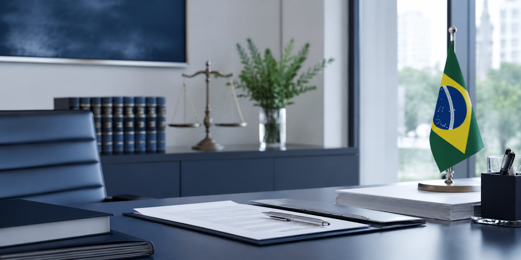 Brazilian institutional legal environment with organized documents