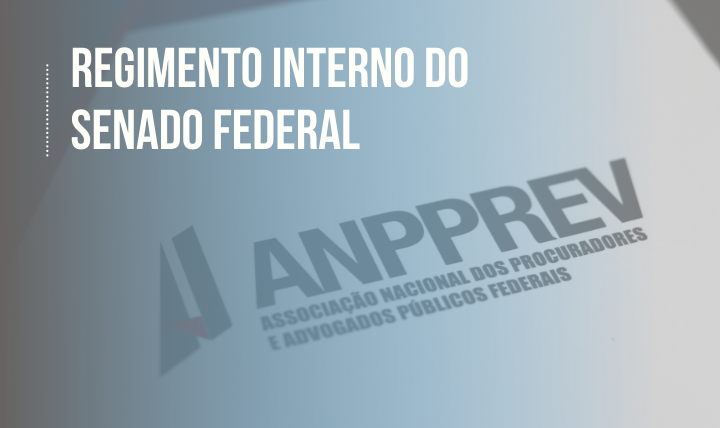 REGIMENTO INTERNO DO SENADO FEDERAL