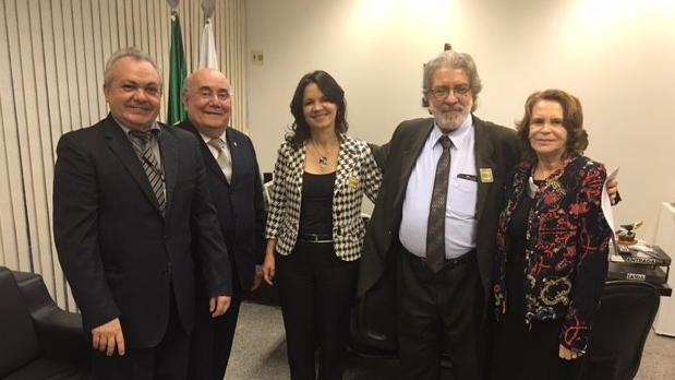 ANPPREV ANGARIA O APOIO DOS SENADORES FLEXA RIBEIRO E HÉLIO JOSÉ